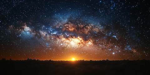 Fototapeta premium sunset in the clouds