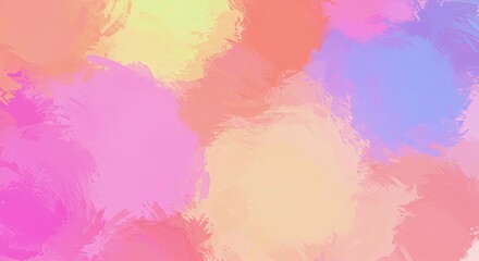 Fototapeta premium Abstract Brush Strokes Painting with Soft Pastel Colors