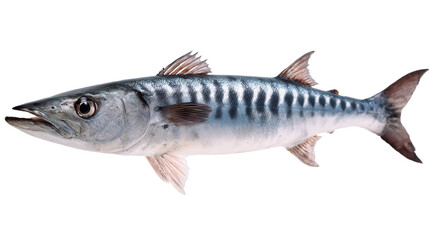 Obraz premium barracuda fish, isolated, transparent, png, background, cutout