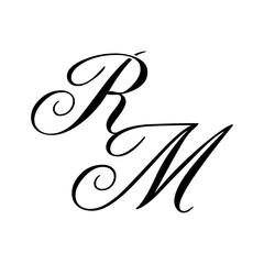 RM Monogram Calligraphy Logo.eps