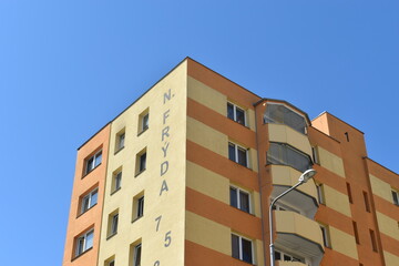 modern apartment building