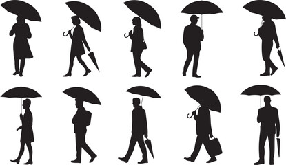 people with umbrella © SATHI