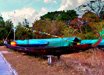 Hong Kong - Boat ready for set sail