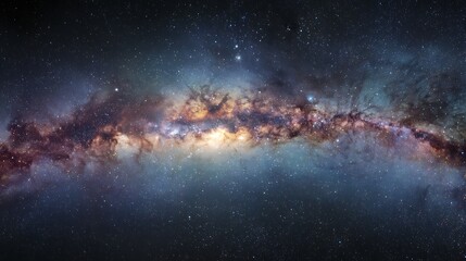 Vibrant Galaxy with Countless Stars