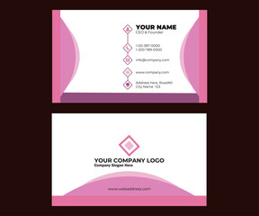 Fototapeta premium Corporate Business Card