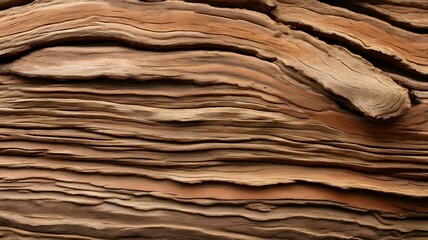 Fototapeta premium Intricate Wood Grain Texture of Layered Logs