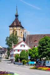 Obraz premium Promenade, Arbon, Thurgau, Bodensee, Schweiz 