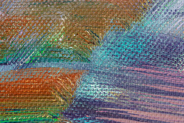 Beautiful bright colorful canvas painted background. Abstract creative brush drawing fashion colors...