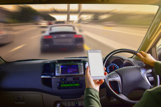 Using the phone while driving