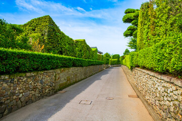 鹿児島県　知覧麓の町並み