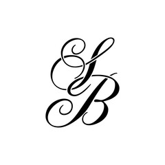 SB Monogram Cursive Logo