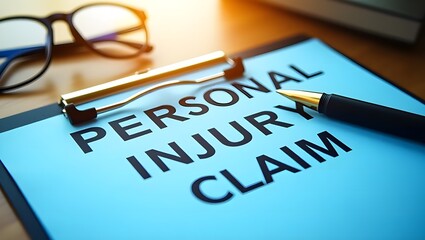 Fototapeta premium personal injury claim