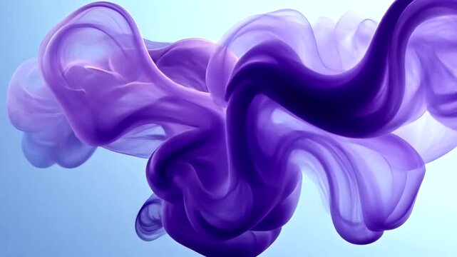 Purple Abstract Smoke Effect for Creative Visuals and Design Elements, Perfect for Backgrounds