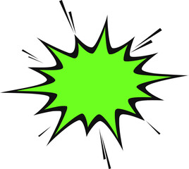 vector illustration of a green leaf