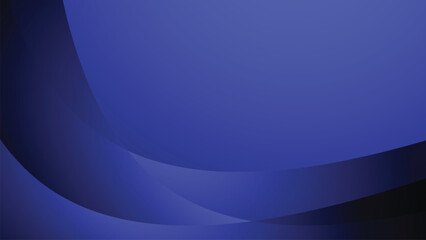 Blue Gradient Background with Paper Cut Style Layers for Modern Elegant and Abstract Design Projects