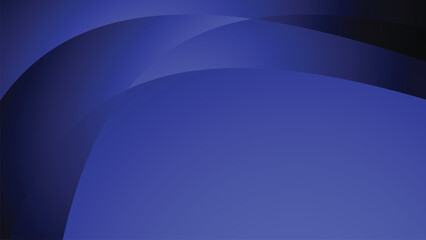 Blue Gradient Background with Paper Cut Style Layers for Modern Elegant and Abstract Design Projects
