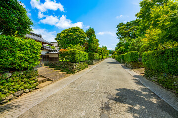 鹿児島県　出水市　麓の町並み