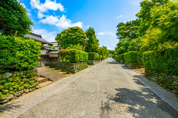 鹿児島県　出水市　麓の町並み