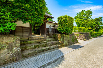 鹿児島県　出水市　麓の町並み