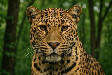 Fototapeta premium A Study in Wild Eyes