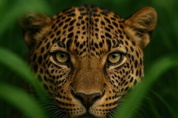 Obraz premium A Study in Eye Contact with Nature