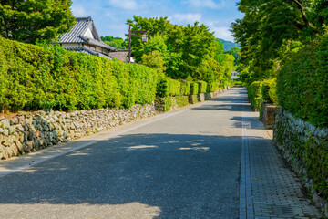 鹿児島県　出水市　麓の町並み