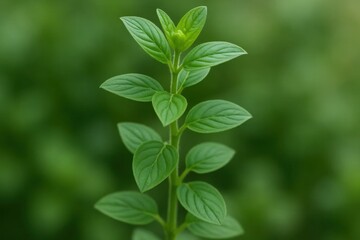 Obraz premium A Close-Up of a Thriving Leafy Plant