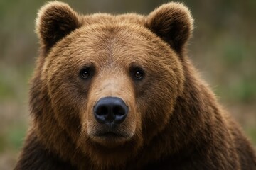 Fototapeta premium The Majestic Bear in its Natural Habitat