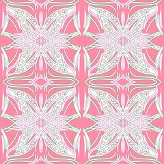 Fototapeta premium seamless floral pattern