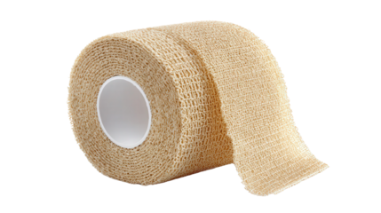Bandage strip pack background isolated on a Transparent background, PNG file.
