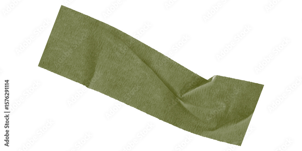 Fototapete a blurry olive green rectangle shape isolated against a solid black background in a simple image