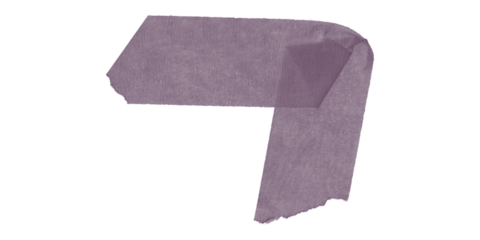 An abstract representation of a purple shape on a black background in a simple digital style
