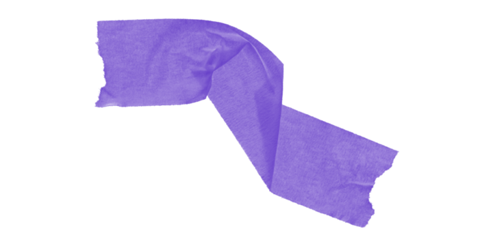 A purple irregular shape against a black background in a simple graphic design style image