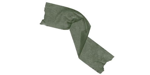 A dark green abstract shape on a black background with pixelated edges and irregular form visible