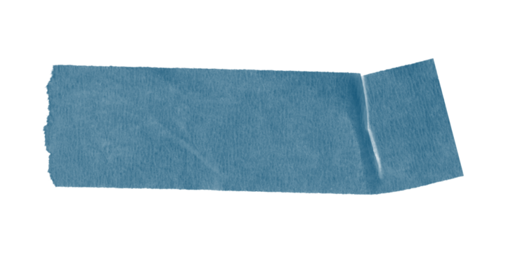 A solid blue rectangle against a black background in a simple digital rendering style image