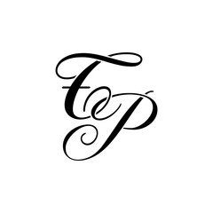 TP Monogram Cursive Logo