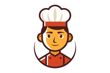 The Smiling Chef: A professional chef, adorned in his classic toque, stands ready, his warm smile promising culinary excellence, emblematic of dining sophistication and gastronomic mastery.