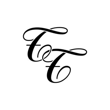 TT Monogram Cursive Logo