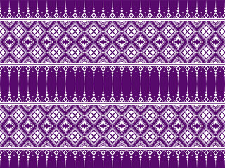 Thai sarong patterns feature seamless geometric patterns. These patterns are commonly found on woven fabrics and textiles in Thailand and Laos, reflecting the region's rich cultural heritage.