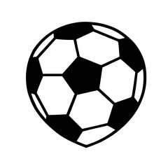 Fototapeta premium soccer ball isolated on white