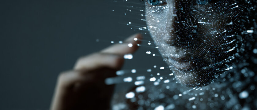 Digital Human Face with Data Streams