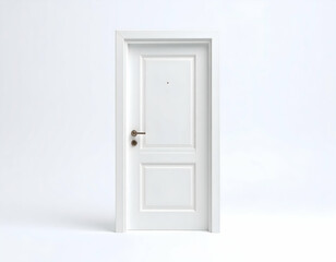 An open door leading to the sky and light as a symbol of opportunity and choice