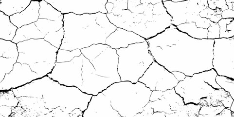 white textured wall with cracks and brick foundation, creating a distressed and some dark spots, textured appearance. it looks aged	