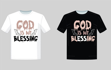 god is my blessing t shirt 