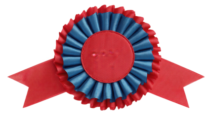 red and white ribbon with transparent background