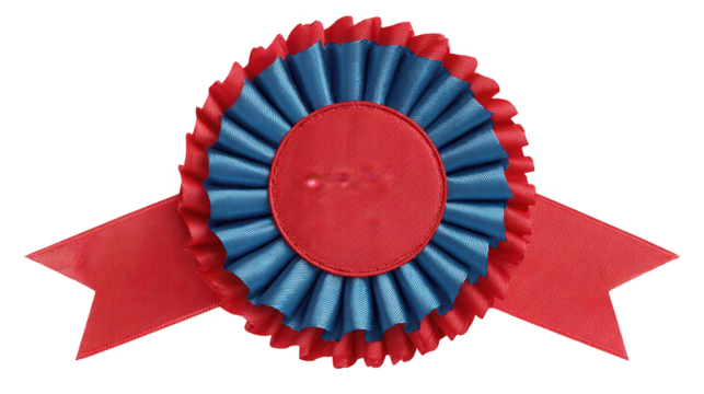red and white ribbon with transparent background - Powered by Adobe