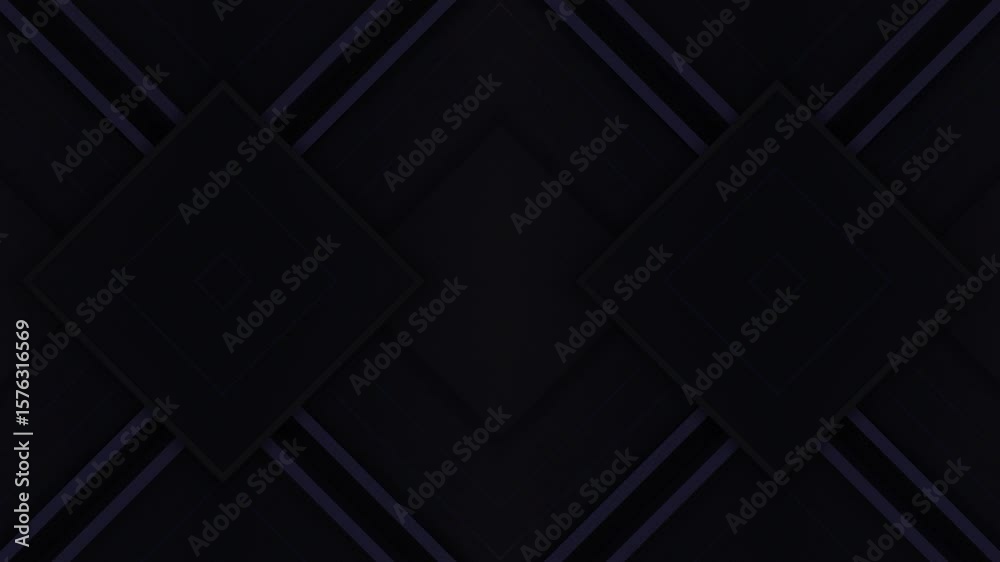 Wall mural this stock motion graphic video of glowing orange triangle grid with gentle overlapping curves on se