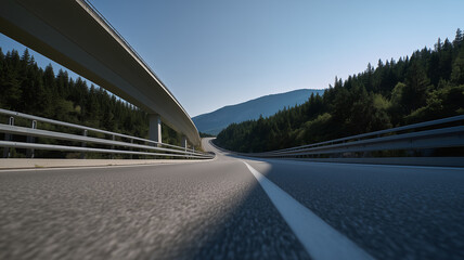 highway in the mountains