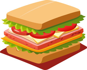 Turkey Club Sandwich icon
