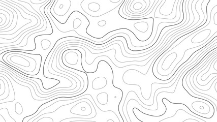 Topography map background in vintage expedition style featuring hand-drawn contour lines, detailed terrain elevation, retro geographic grid perfect for wilderness, hiking, and outdoor themed designs
